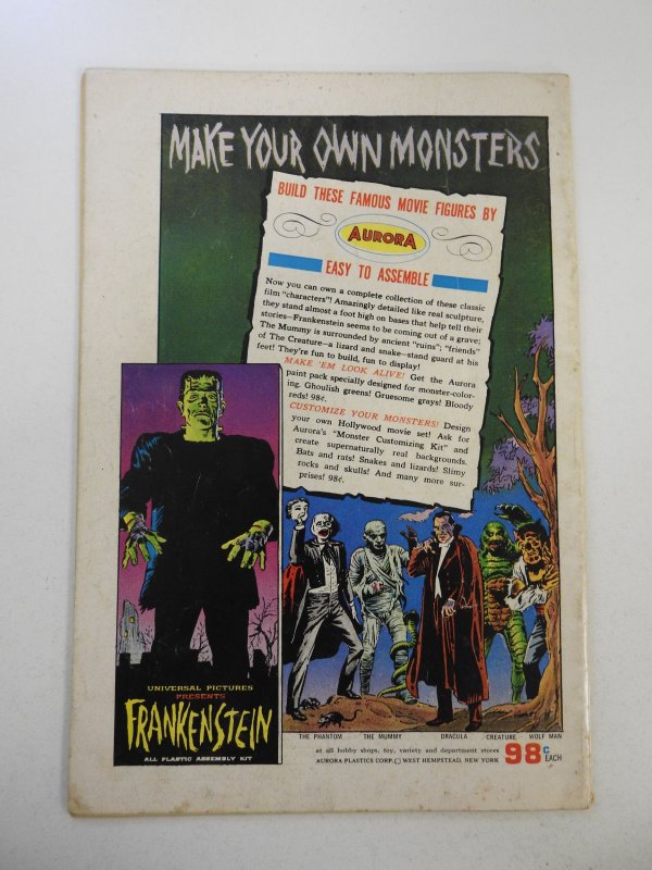 Wonder Woman #142 (1963) VG Condition centerfold detached top staple