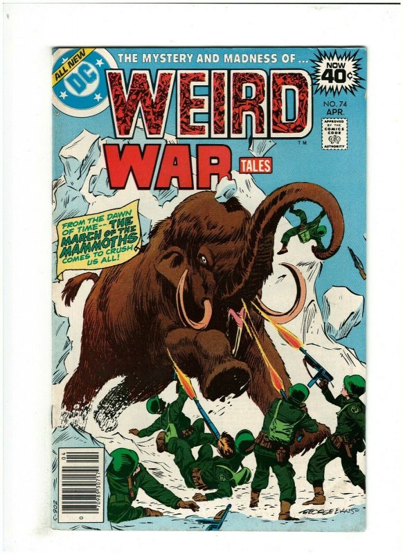 Weird War Tales #74 FN/VF 7.0 DC Comics 1979 Bronze Age War & Horror   