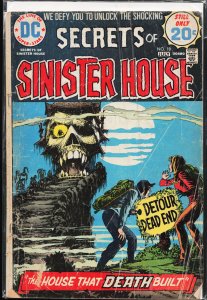 Secrets of Sinister House #18 (1974)