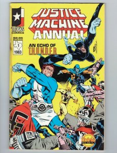 Justice Machine Annual #1 VG 1st appearance of Bill Willingham's Elementals 