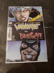 Valkyrie vs Bullseye #2 RARE Second Print Variant