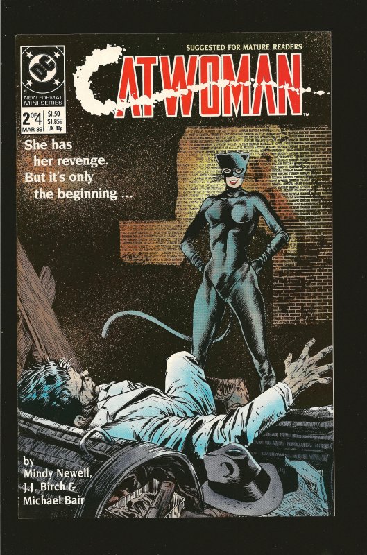 DC Comics Catwoman No 2 March 1989