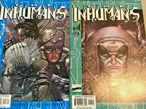 INHUMANS#1-4 VF/NM LOT 2000 MARVEL COMICS