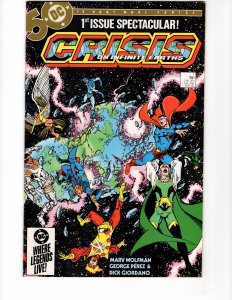 Crisis on Infinite Earths #1 * Copper Age Landmark Event! *