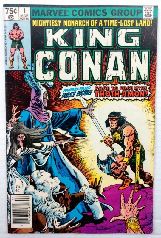 King Conan #1 (1984) NEWSSTAND