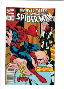Marvel Tales #265 VG/FN 5.0 Newsstand Spider-man 1992 Red Skull & Kingpin 