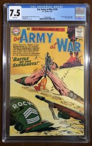 Our Army at War #128 (DC, 1963) CGC 7.5 - KEY