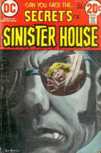 Secrets of Sinister House #9 VG ; DC | low grade comic February 1973 Horror Refl