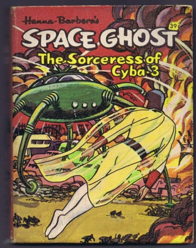 Space Ghost Sorceress of Cyba 3 VINTAGE 1968 Whitman Big Little Book 16