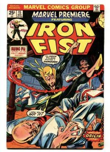 MARVEL PREMIERE #15 First IRON FIST-MARVEL KEY ISSUE FN+