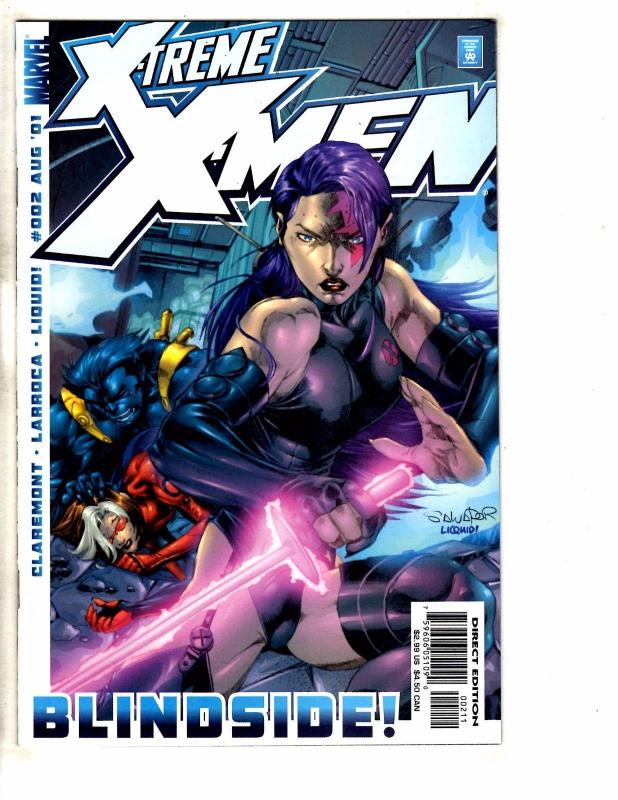 Lot Of 6 X-Treme X-Men Marvel Comic Books # 1 2 (2) 3 4 5 Wolverine Gambit GM5