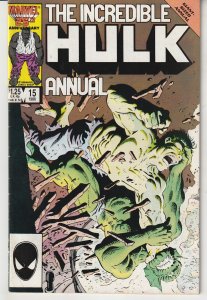 The Incredible Hulk Annual #15 Direct Edition (1986)  The Abomination !