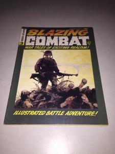 Blazing Combat # 3 VF Warren Magazine Comic Book War Frazetta Cover Art BN1