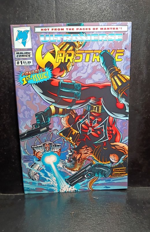 Warstrike #1 Regular Edition (1994) [front & back covers shown]