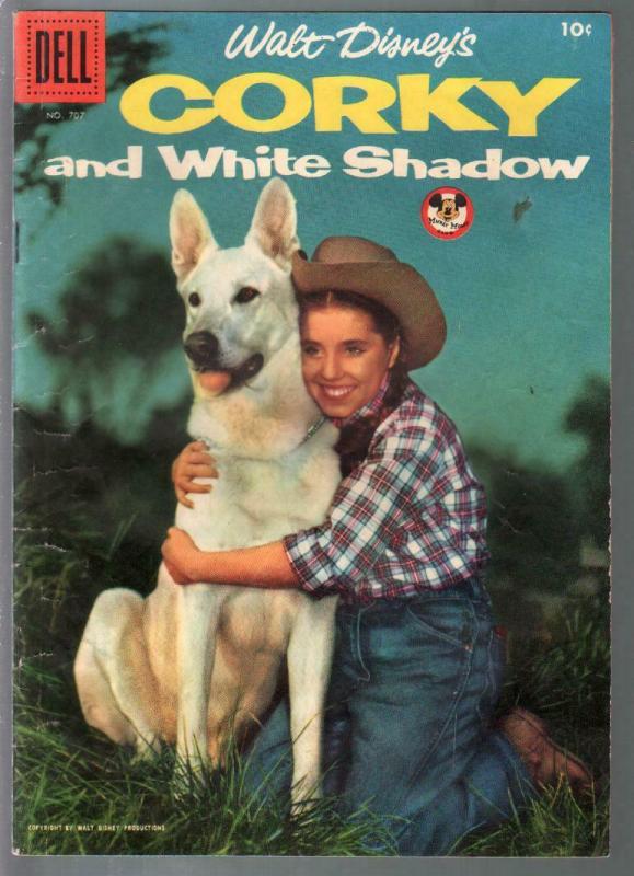 Corky and White Shadow-Four Color Comics #707 1956-Darlene Gillespie-VG