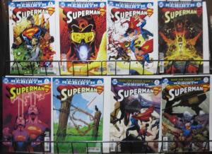 SUPERMAN: REBIRTH (DC,2016) #1,3-9,11-25,27,28,33,35, ANNUAL 1 Tomasi,Mendoza
