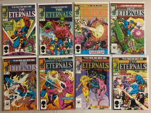Eternals set #1-12 Direct Marvel 2nd Series (average 7.0 FN/VF) (1985 to 1986)