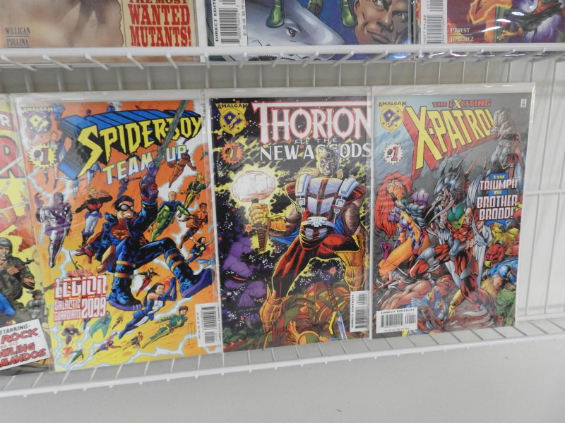 Marvel/DC Amalgam Set!! (24-bks) W/ Dark Claw, Speed Demon+ Avg VF-NM Condition!