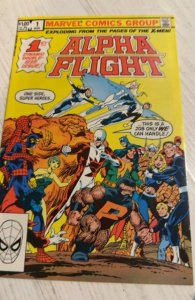 Alpha Flight #1 (1983)first issue solo series John Byrne
