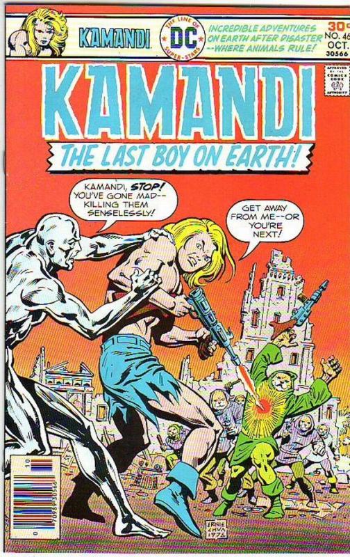 Kamandi the Last Boy on Earth #46 (Oct-76) NM Super-High-Grade Kamandi