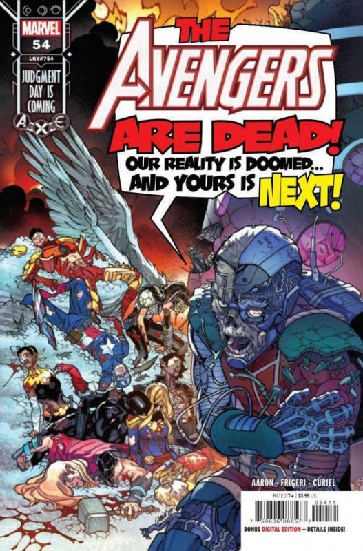 AVENGERS #54 (2022) JAVIER GARRON | TRADE DRESS A