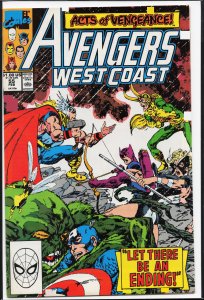 Avengers West Coast #55 (1990) West Coast Avengers / Avengers West Coast