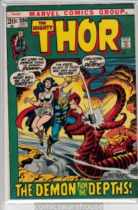 THOR (1966 MARVEL) #204 FN- A04685