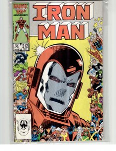 Iron Man #212 (1986) Iron Man [Key Issue]