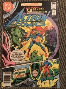 Action Comics #514 : DC 12/80 Gd; OJ Simpson back cover ad; Air Wave & Atom