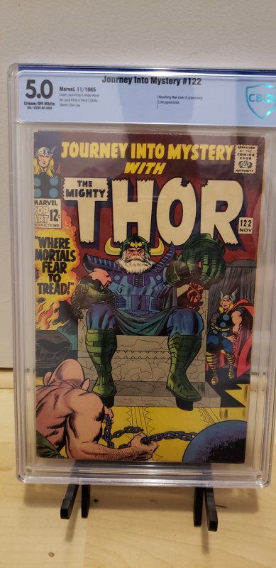 Journey Into Mystery #122  (CBCS 5.0) Thor! Silver Age 1965