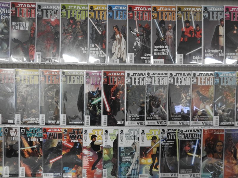 Huge Lot of 140+ Comics W/ ALL STAR WARS!!! Avg. VF+ Condition!