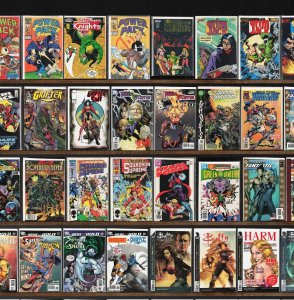 Huge Lot 150+ Comics with Power Pack, Atari Force, Southern Knights & More!