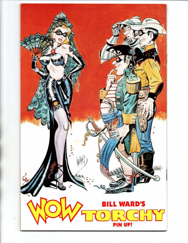 Wow World Of Ward 1 Bill Ward Jack Cole Pin Up Art Torchy Nm Comic Books 