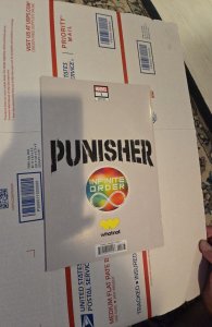 Punisher #1 Kirkham Virgin Cover (2022) w coa