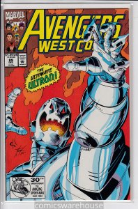 AVENGERS WEST COAST (1989 MARVEL) #89 FN/VF A34249