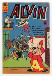 Alvin #18 (1962) Dell Alvin & the Chipmunks GD