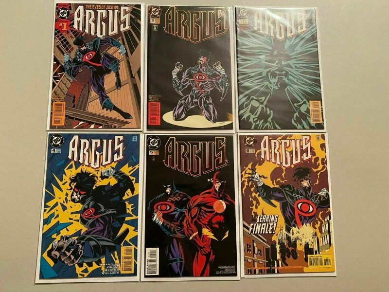 Argus set #1-6 8.0 VF (1995) 