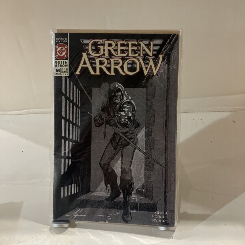Green Arrow #54,  Vol. 2 (1988-1998) DC Comics