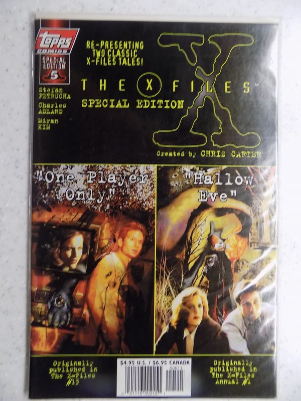 X-FILES SPECIAL EDITION # 5 TOPPS COMICS HORROR MYSTERY
