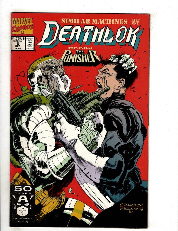 Deathlok #6 (1991) YY3