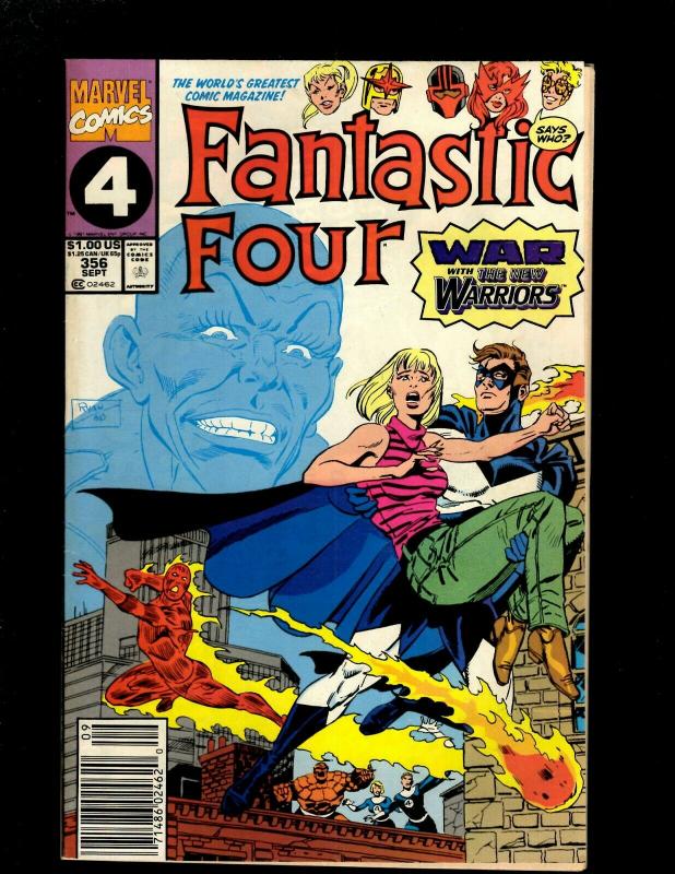 Lot of 8 Comic Books Fantastic Four 323 356 416 X-Men 2 6 7 9 14 J369