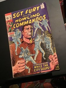 Sgt. Fury #69 (1969)  Holocaust in Hells kitchen! FN NICE MID-GRADE!