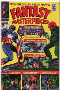 Fantasy Masterpieces #6 (1966) Captain America