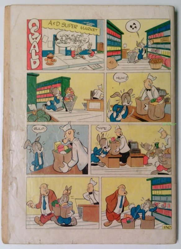 Four Color #315-Walter Lantz Oswald the Rabbit (Feb 1951, Dell) FR/GD