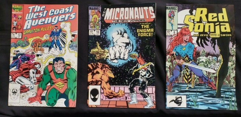 MISC MARVEL 10PC (FN/VF) COPPER AGE, POWER MAN & IRON FIST, MUPPETS 1984-87