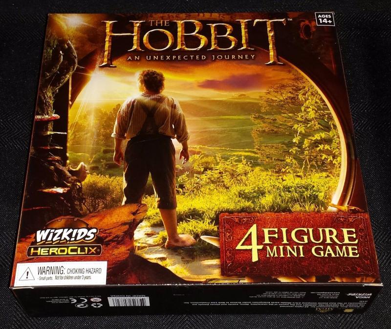 The Hobbit: An Unexpected Journey Heroclix 4 Figure Mini Game - New!