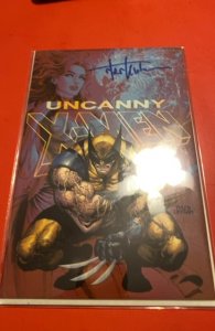 Uncanny X-men #19 Tyler Kirkham signed with Coa