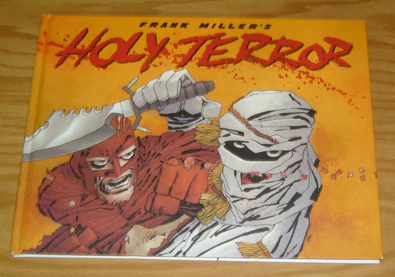 Frank Miller's Holy Terror OGN HC VF/NM hero vs muslim terrorist extremists 9/11