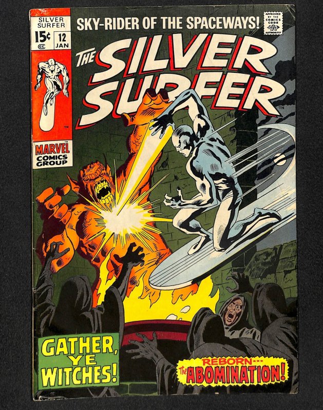 Silver Surfer #12 VG+ 4.5