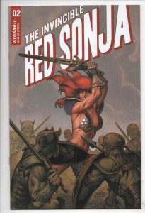Invincible RED SONJA #2 B, NM, She-Devil, Linsner, more RS in store 2021